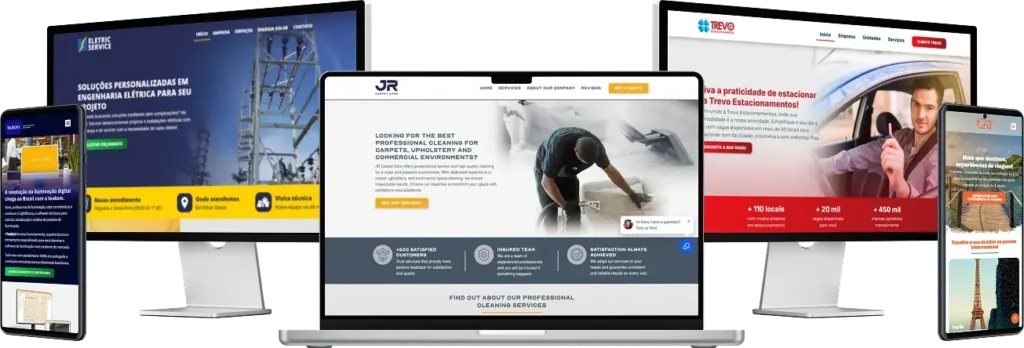 Landing Pages rápidas, estratégicas e otimizadas para você decolar